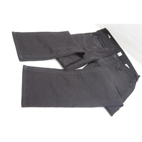 TRUE RELIGION 'Geno' Black Jeans 34x32 Men's No Flap - Relaxed Slim - Picture 2 of 10